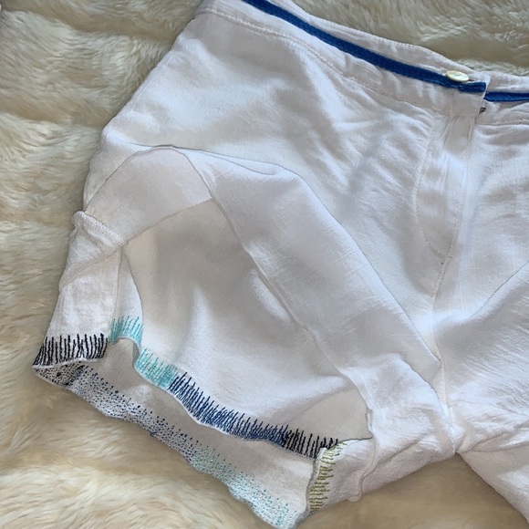 Tamara Catz embroidered gauze Shorts size 10 - Picture 13 of 13
